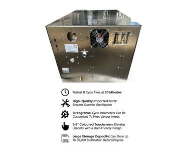 Hatmed - Autoclave Steriliser |  55 Litre Water Vacuum Q92B HAM55TIL