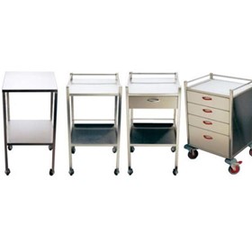 Instrument-Trolley-Stainless-Steel,-500mm