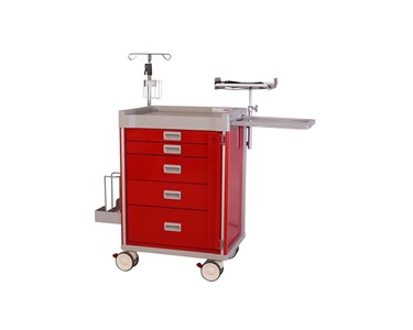 Select Patient Care - Emergency Cart | 5 Drawer - Package 7
