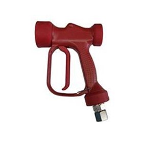 Washdown Spray Gun - Red Low Flow