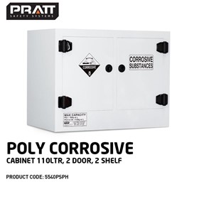 Poly Corrosive Cabinet 110LTR 5540PSPH