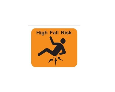 Medi-Print - Falls Risk Cytotoxic Identification Label | High Fall Risk
