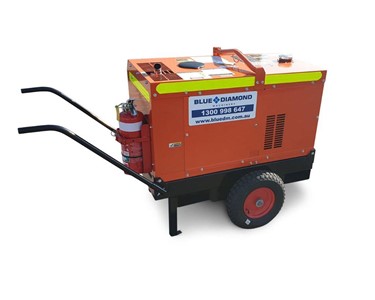 Kubota - Diesel Generator 6KVA - GL6000 Lowboy 3 - Wheel Kit & Steel Bund