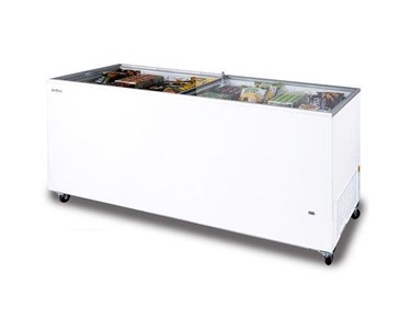 Bromic - Chest Glass Top Freezer White 670L | 3735305-NR