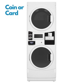 | Coin or Card | Commercial Stack Washing/Drying Machine - MLE/G22PD