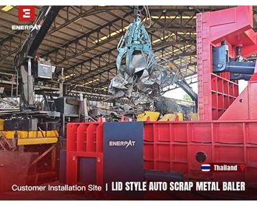 Enerpat - Automat Stainless Steel Horizontal Baler – With Side Eject Bale System