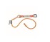 LINQ Single Leg Adjustable Rope Laynard with Triple Action Karabiner