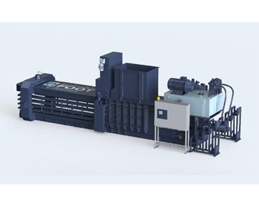 Horizontal Automatic Baler Equipment 15 kW | EF 400 Automatic