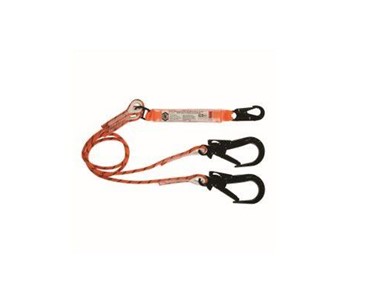 LINQ Double Leg Rope Lanyard - Snap Hook & 2 Triple Action Scaffold 