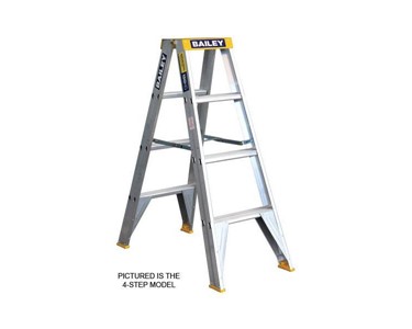 Bailey - Double Sided Step Ladder | 150KG – 3 Step 0.9M Platform