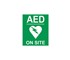 Defibs Plus - ‘On Site’ AED Window Sticker Small