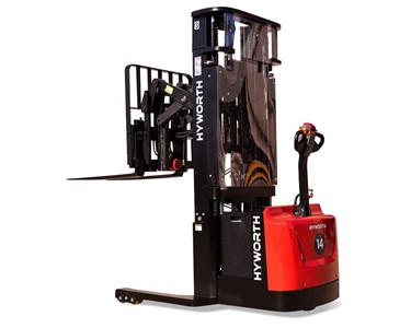 Hyworth - 1.4T Walkie Reach Stacker with 5.2m lift - BRAND NEW