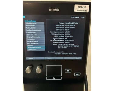 Fujifilm -  Sonosite SII Ultrasound EX4457