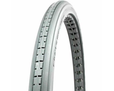 Primo - Grey & Black Solid Polyurethane Wheelchair Tyres