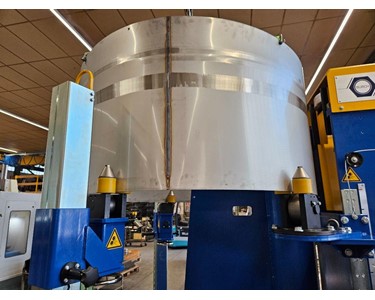 Burch Maschinenbau AG - Weld Seam Smoothing Machine | BURCH Type RG1500/RG2000