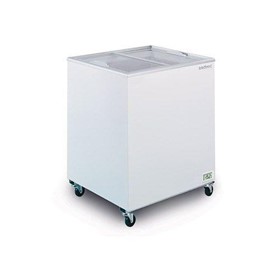 Chest Glass Top Freezer White 191L | 3735308-NR