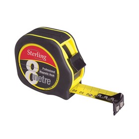 8m Professional Magnetic Hook Tape Measure | TBCM8025