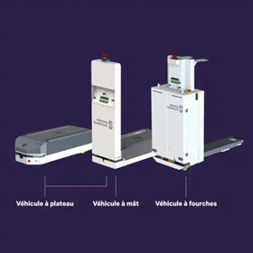 Healthcare facility automated guided vehicle AGV