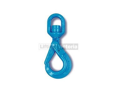 YOKE Swivel Locking Lifting Chain Hooks - Ball Bearing - Grade 100