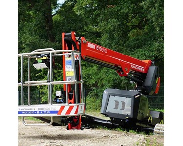 Jibbi - Telescopic Tracked Boom Lift 1670 | 16 m