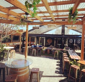 Combating corrosion and heating in coastal area’s outdoor space: The Broadway Hotel’s beer garden infrared heating case study