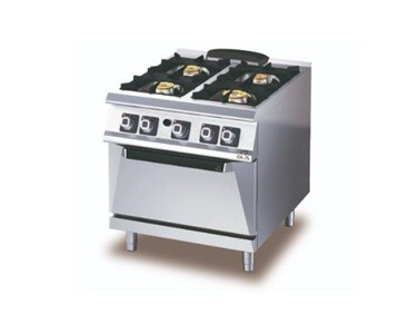 OLIS - D74/10 CGG – 4 Burner Gas Range with Gas Static Oven