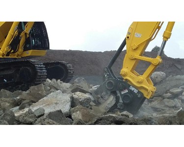 Embrey - Quickhitch Excavator Pulveriser model QHP80 for 30-40t Excavators