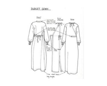 Hospital Gowns | F22 Budget Gown