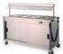 Versigen - Mobile Bain Marie Hot Cabinet 4 x 1/1 GN Silver 1500mm | 4FBMD