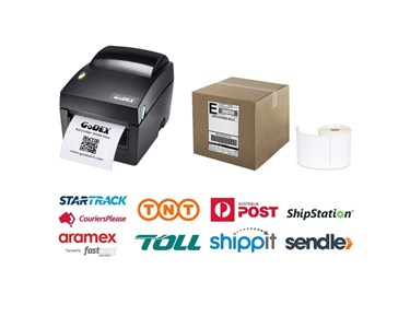 GoDEX - GoDEX DT4x+ Wireless Shipping Label Printer Bundle