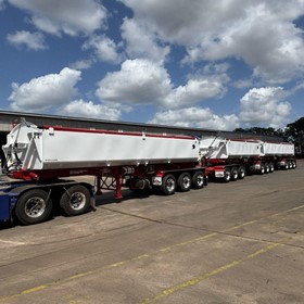 Side Tipper Trailer | 2025 Triple Side Tipper Combination
