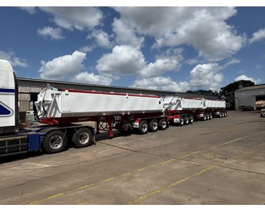 Side Tipper Trailer | 2025 Triple Side Tipper Combination