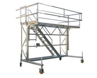 Mobile Access Platform | Adjustable Cantilever Height Work Platform