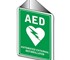 Defibs Plus - Angled AED Wall Sign
