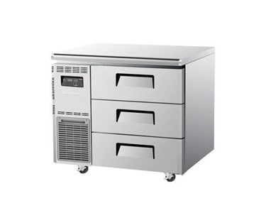 Turbo Air - Undercounter Drawer Freezer | 3-Drawer – 900mm | KUF9-3D-3-N(HC)