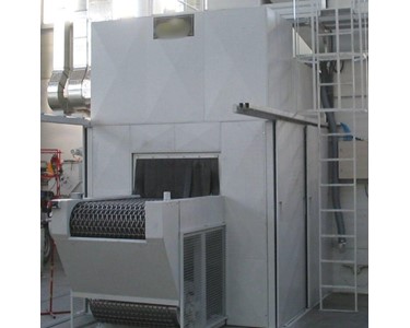 Superior - Shotblasting machine | SUPERIOR EdgeBlast Mesh Conveyor