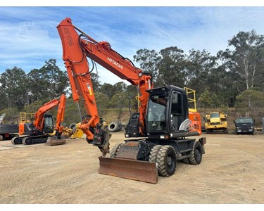 Hitachi - Used Wheel Excavator | 2019 ZX140W-5B 
