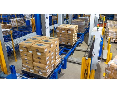 MHM Automation Robotic Palletising System