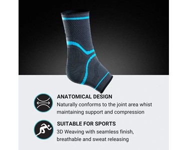 Premium Elasticated Ankle Support 15cm – 35cm | MX Health 