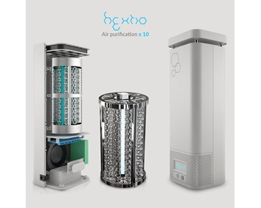 Radic8 - Combine Uhoo Indoor Air Sensor with Hextio Air Purifier