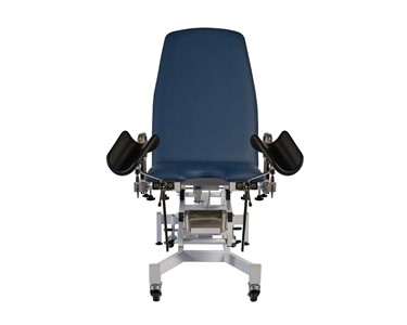 LOGIFORM - Deluxe Electric Gynaecology Couch Navy Blue