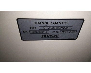 Hitachi - Supria Grande 64 Slice [CT Scanner] [NEX231]