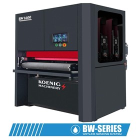 1600mm Industrial Wet Wide Belt Sander with WET Extraction | BW1600