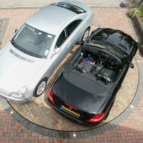 Vehicle Turntables 330 mm | Recessed Paving/Concrete