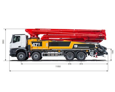 Putzmeister - Concrete Pump Truck | M47-5