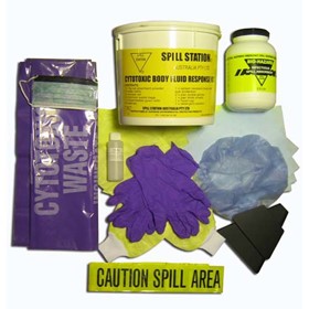 Spill Kits for Body Fluids, Acids Caustics, Solvents