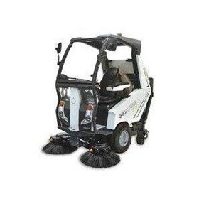 Electric Pavement High-Pressure Street Sweeper Washer | EcoWash 2000 