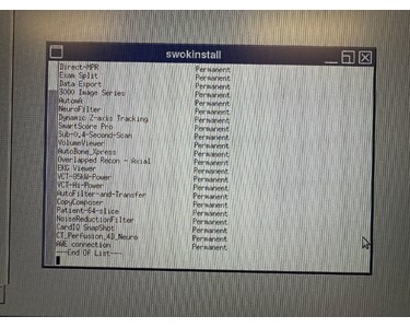 GE -  GE Lightspeed VCT CT Scanner