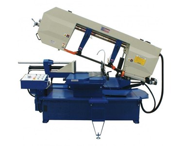 Semi - Automatic Swivel Head-Dual Mitre Metal Cutting Band Saw - BS-46