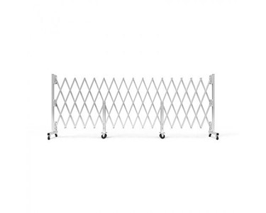 Euro Signs and Safety - Expanding Barrier - Silver | 1430mm x 6.7m